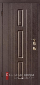 Стальная дверь МДФ №105 с отделкой МДФ ПВХ