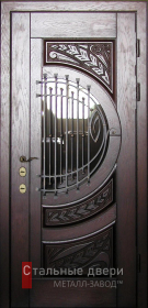Стальная дверь Парадная дверь №399 с отделкой Массив дуба