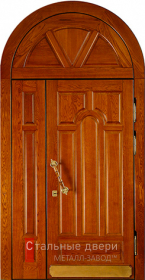 Стальная дверь Парадная дверь №10 с отделкой Массив дуба