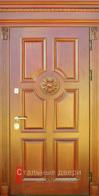 Стальная дверь Парадная дверь №2 с отделкой Массив дуба