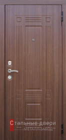 Стальная дверь МДФ №144 с отделкой МДФ ПВХ