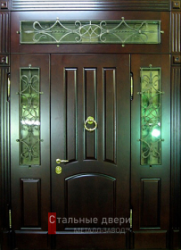 Стальная дверь Парадная дверь №114 с отделкой Массив дуба