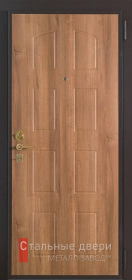 Стальная дверь С зеркалом №59 с отделкой МДФ ПВХ