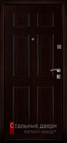 Стальная дверь МДФ №381 с отделкой МДФ ПВХ