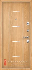 Железная квартирная дверь №39 — вид изнутри