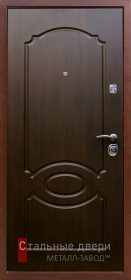 Стальная дверь Порошок №4 с отделкой МДФ Шпон