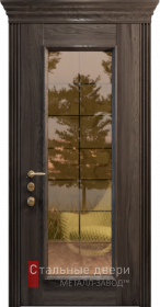 Входные двери МДФ в Боровске «Двери МДФ со стеклом»