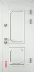 Входные двери МДФ в Боровске «Белые двери МДФ»