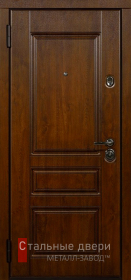 Стальная дверь Входная дверь для загородного дома №55 с отделкой МДФ ПВХ